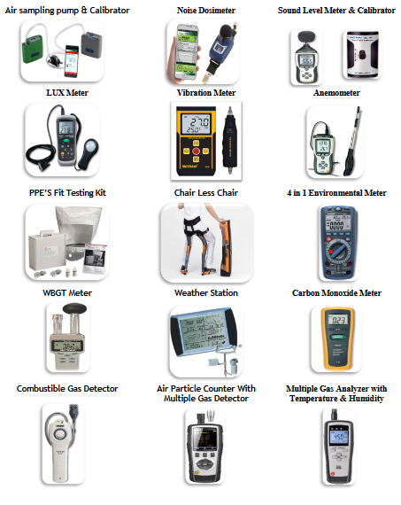 Industrial Hygiene & Safety Instruments